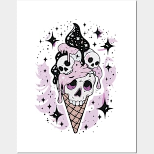 skull sweets Posters and Art